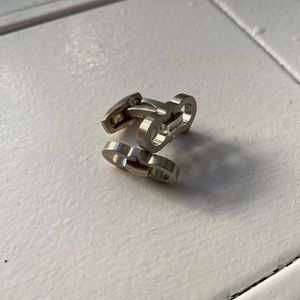 Salvatore Ferragamo Double Gancini Cufflinks